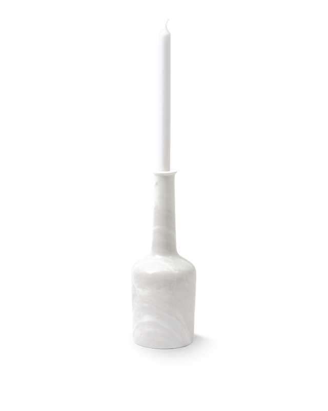 Pols Potten Heritage Whiskey Kandelaar White