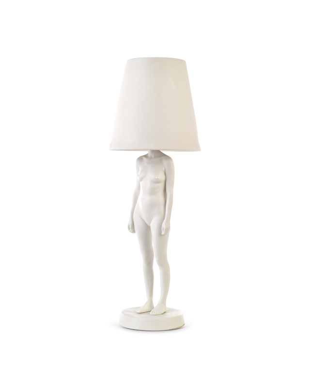 pols potten Hiding Lady Lamp White