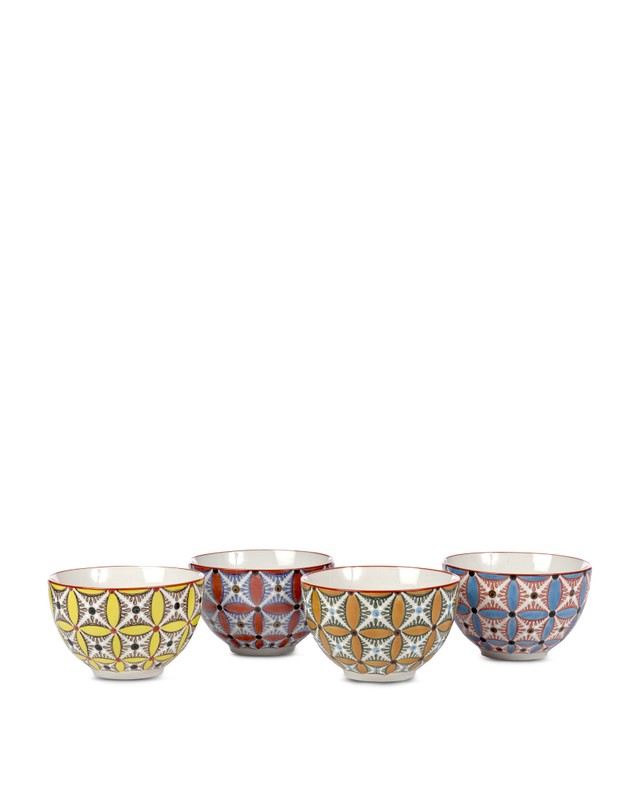 pols potten Hippy Snackkommen Multi-colour