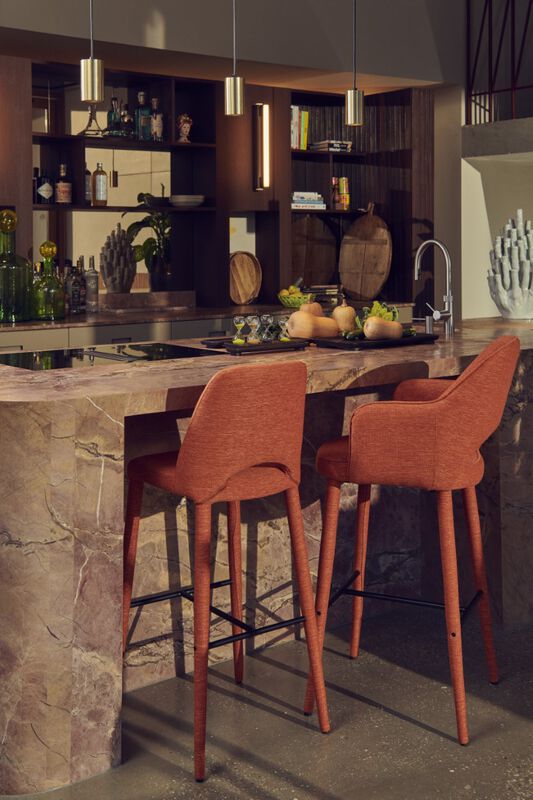 Pols Potten Holy Berry Barstoel Orange