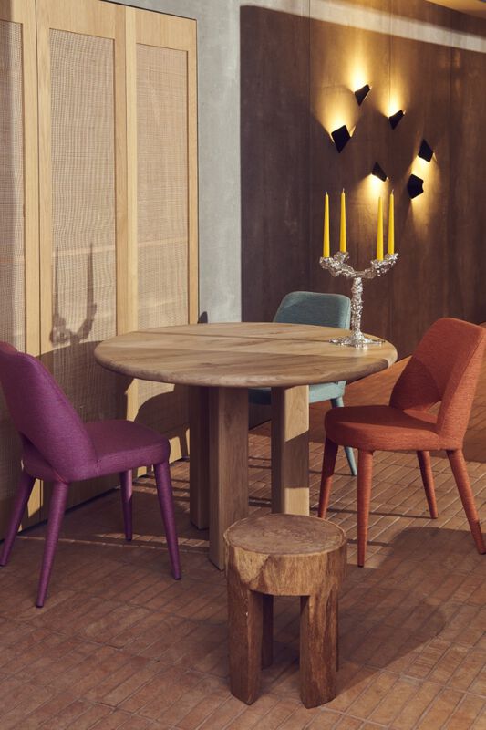 Pols Potten Holy Berry Eetkamerstoel Orange