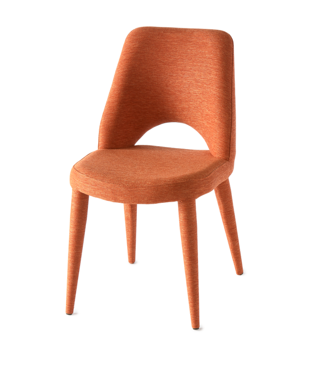 pols potten Holy Berry Eetkamerstoel Orange