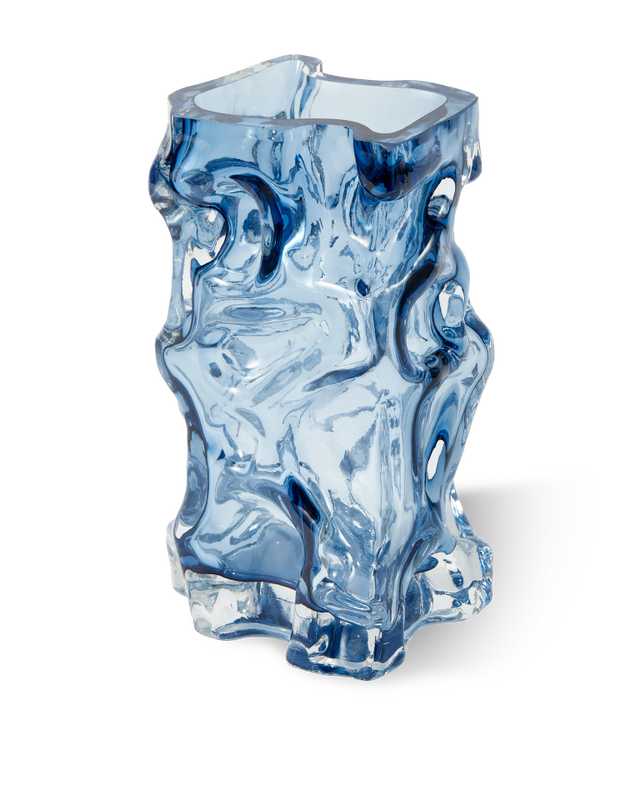 pols potten Ice Vaas Dark blue