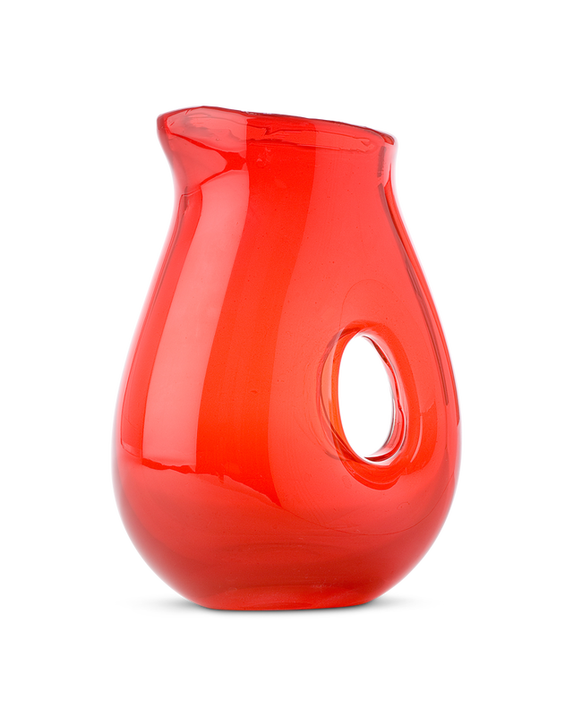 pols potten Kan Met Gat Coral red