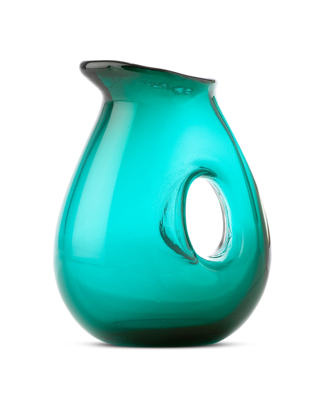 pols potten Kan Met Gat Turquoise