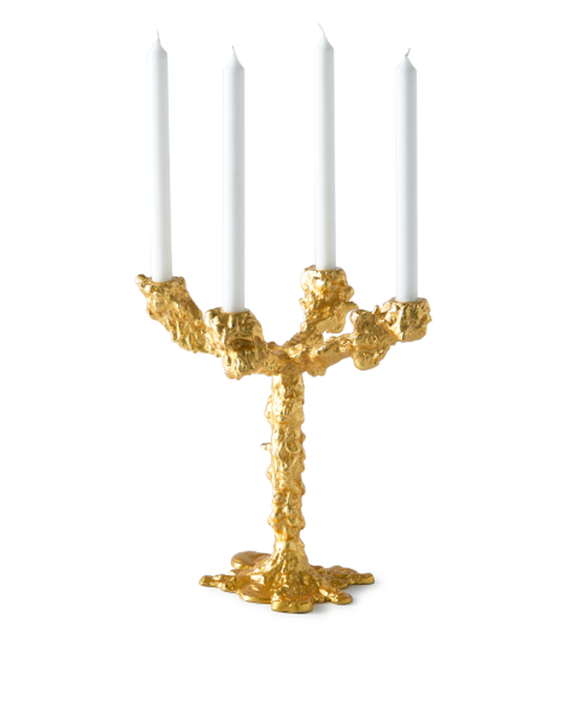 Pols Potten Kandelaar Drip Gold