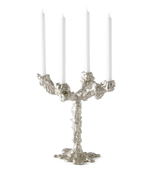 Pols Potten Kandelaar Drip Silver