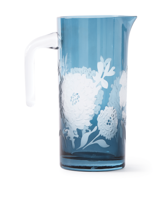 pols potten Karaf Peony Dark blue