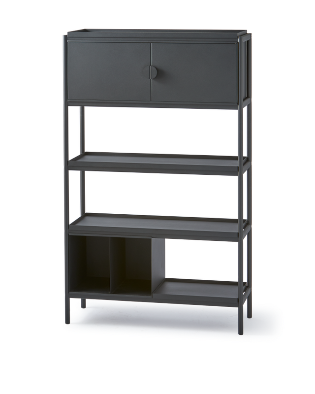 pols potten Kast Toss Breed Black