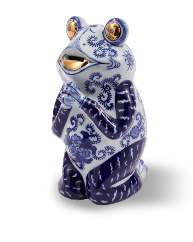 pols potten Kikker Spaarpot Dark blue