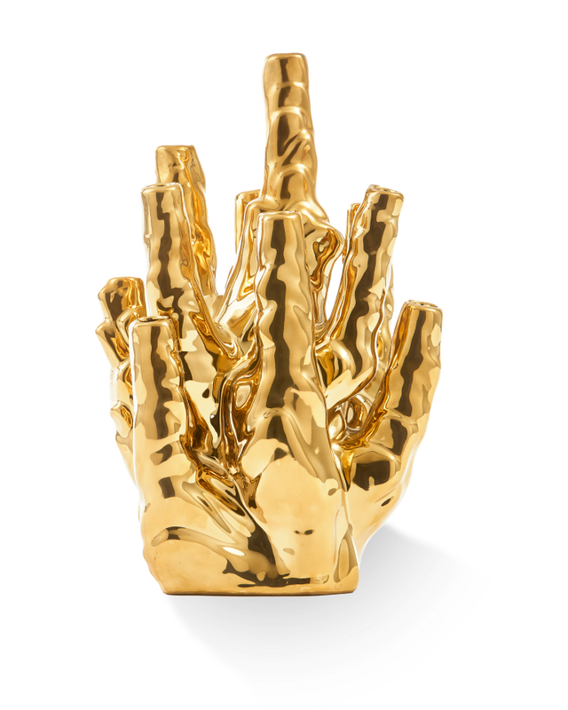 pols potten Koraal Vaas 10-tulpen Gold