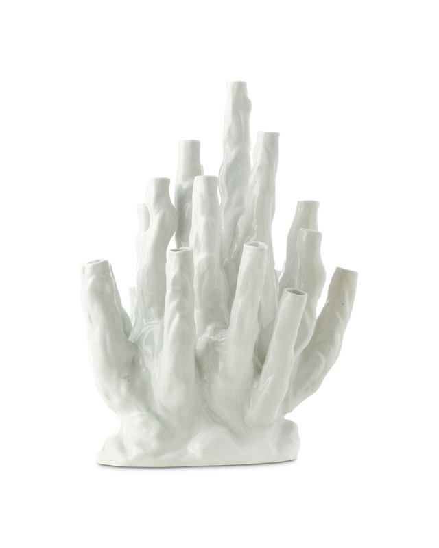 pols potten Koraal Vaas 20-tulpen White
