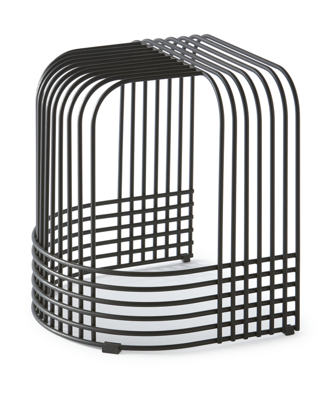 pols potten Kruk Drop Eind black