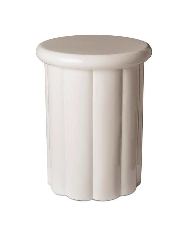 pols potten Kruk Roman Beige