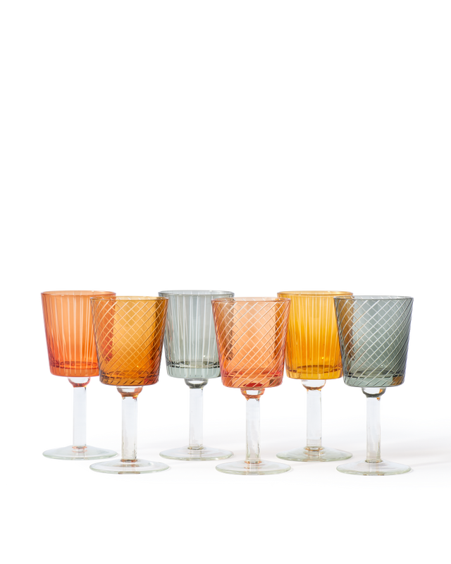 Pols Potten Library Wijnglazen Multi-colour