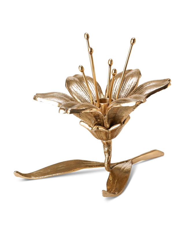 Pols Potten Lilly Kaarshouder Gold
