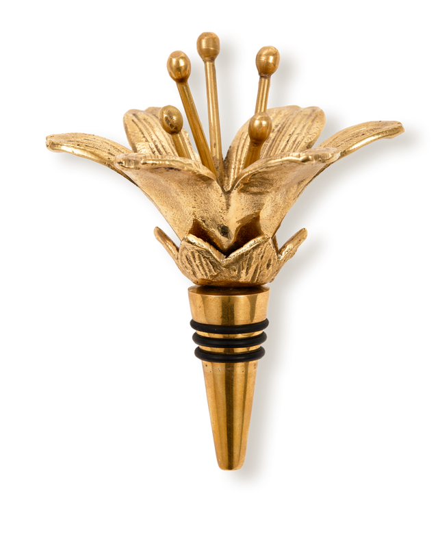 pols potten Lilly Wijnstopper Gold