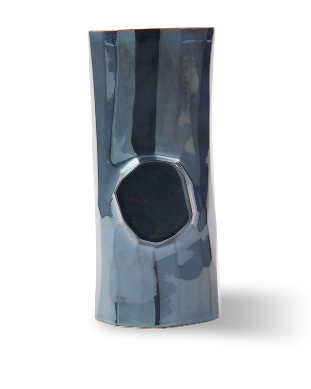 Pols Potten Log Vaas - M Dark Grey