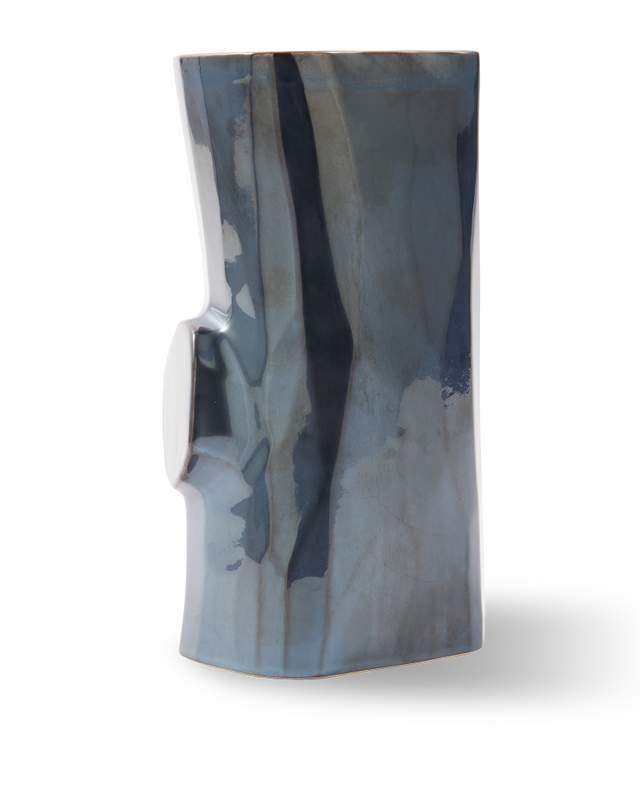 Pols Potten Log Vaas - M Dark Grey