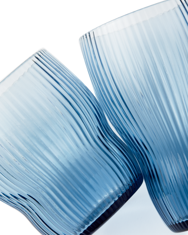 Pols Potten Longdrink Glas Pum Dark Blue