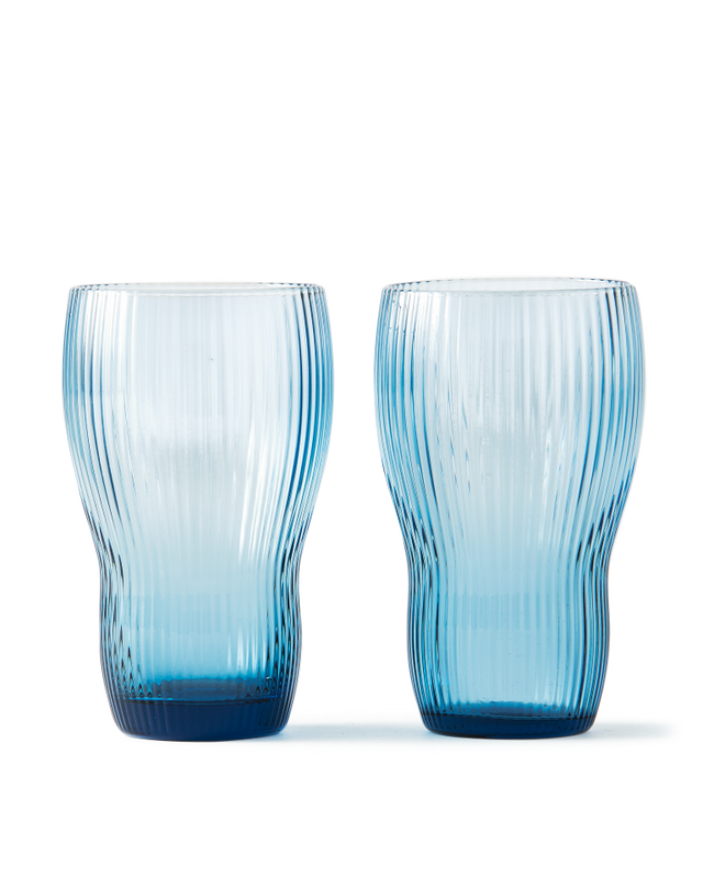 pols potten Longdrink Glas Pum Dark blue