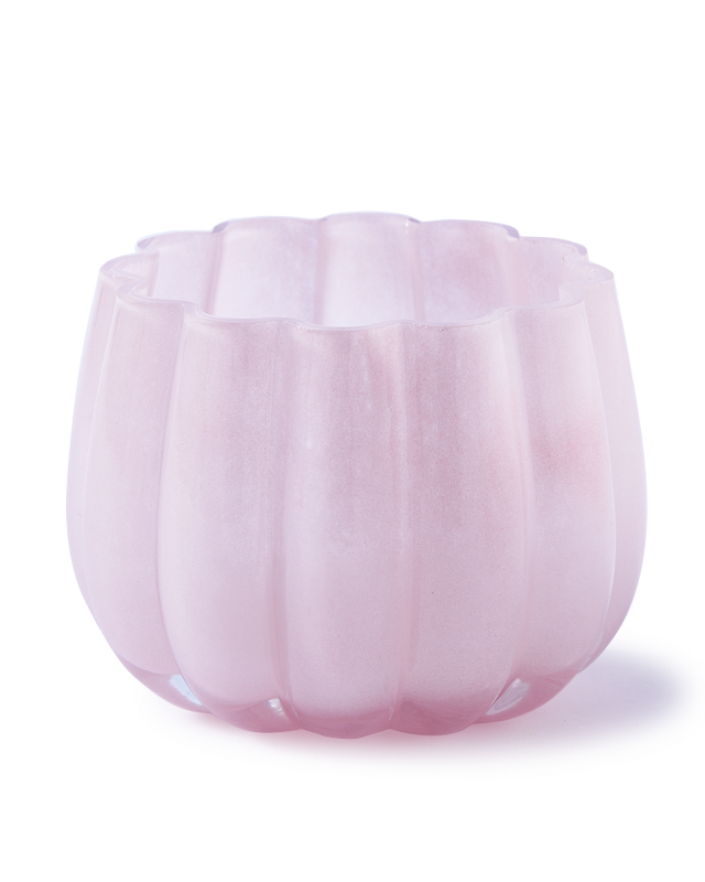pols potten Meloen Kaarshouder light pink