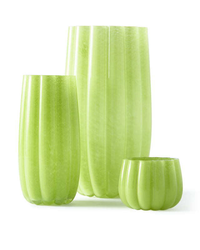 Pols Potten Meloen Kaarshouder Olive Green