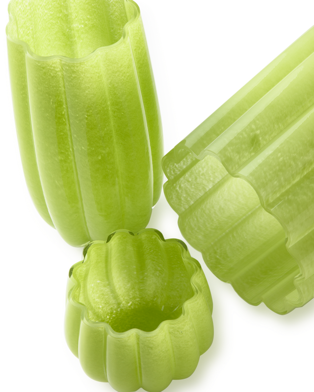 Pols Potten Meloen Kaarshouder Olive Green