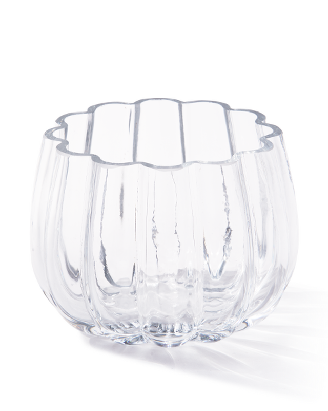 pols potten Meloen Kaarshouder Transparant