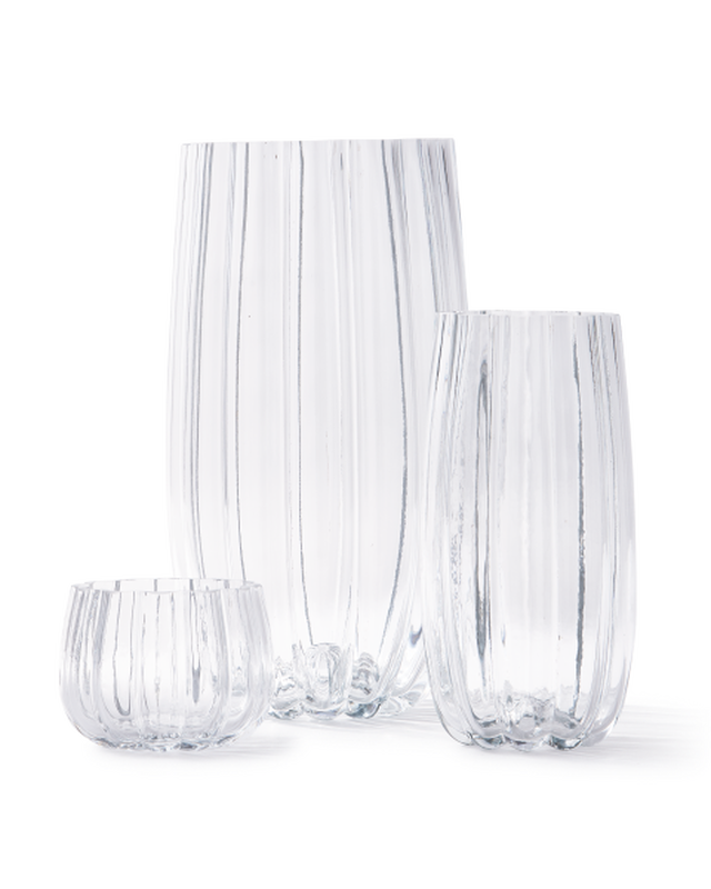 Pols Potten Meloen Vaas - L Transparant