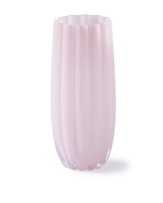 pols potten Meloen Vaas - M light pink