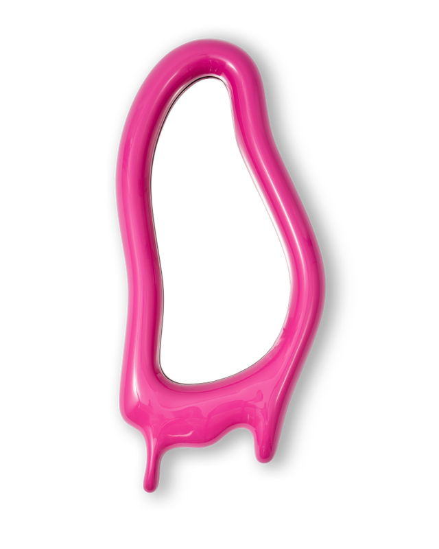 Pols Potten Melting Spiegel - L Light Pink