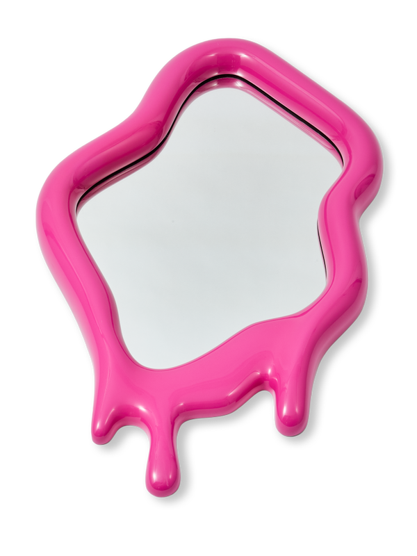 pols potten Melting Spiegel - M Light pink