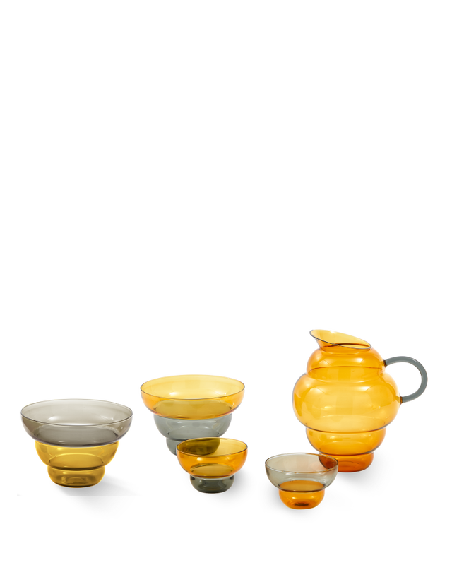 Pols Potten Mizu Kiri Drinkglazen Yellow