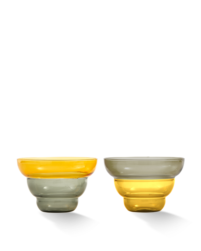 Pols Potten Mizu Kiri Snack Schaaltjes Yellow