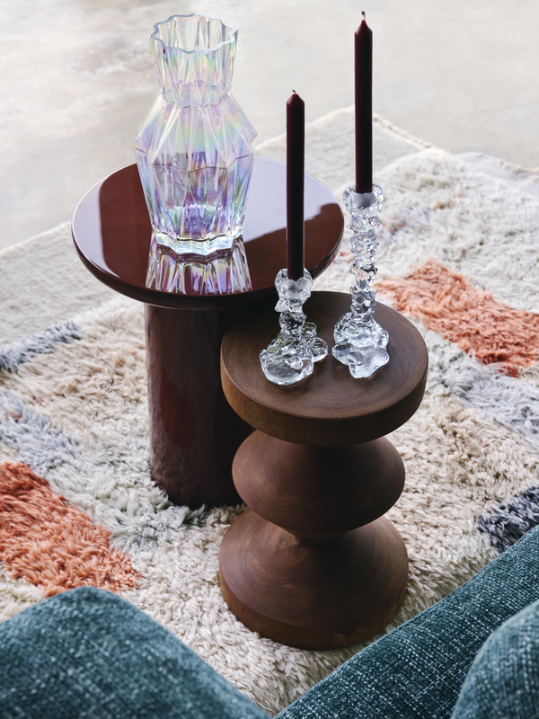 Pols Potten Mob Bijzettafel Burgundy Red