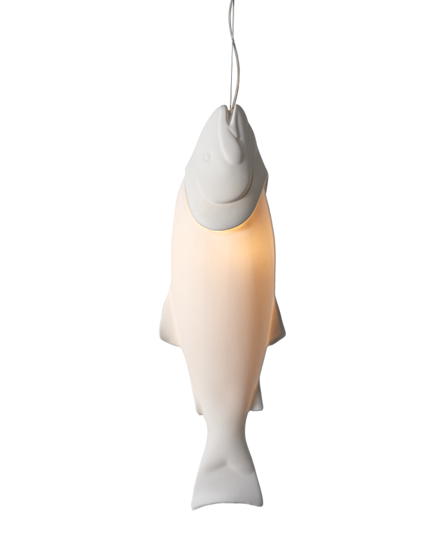 Pols Potten Mykiss Fish Lamp White