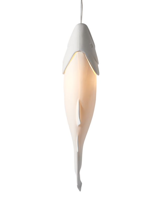 Pols Potten Mykiss Fish Lamp White