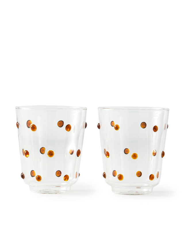 pols potten Nob Drinkglazen Yellow