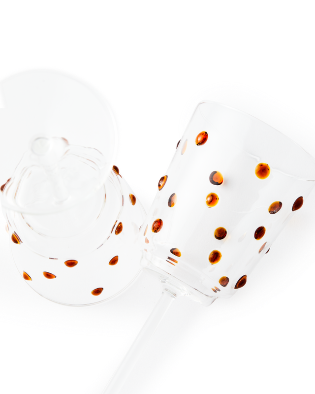 Pols Potten Nob Wijnglazen Yellow