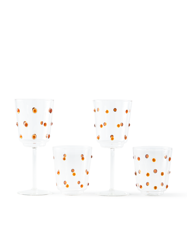 Pols Potten Nob Wijnglazen Yellow