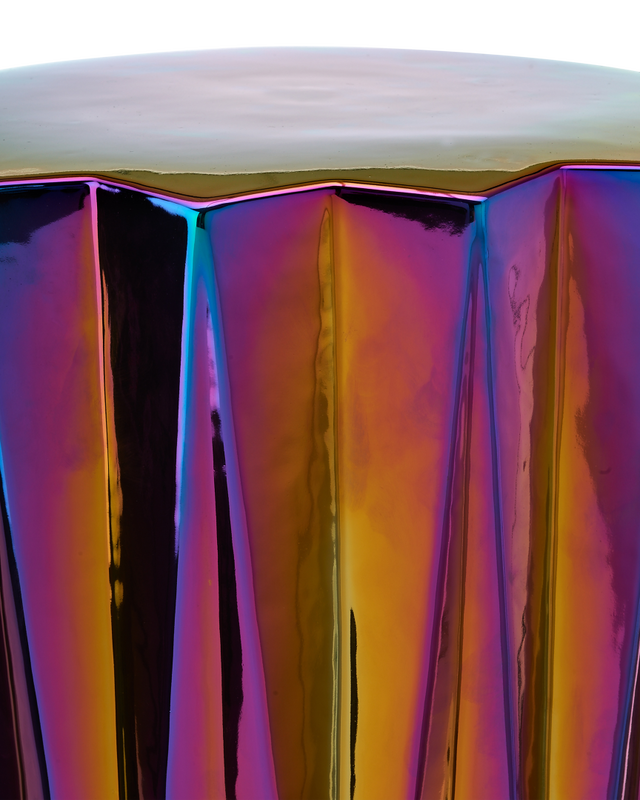 Pols Potten Oily Folds Bijzettafel Multi-colour