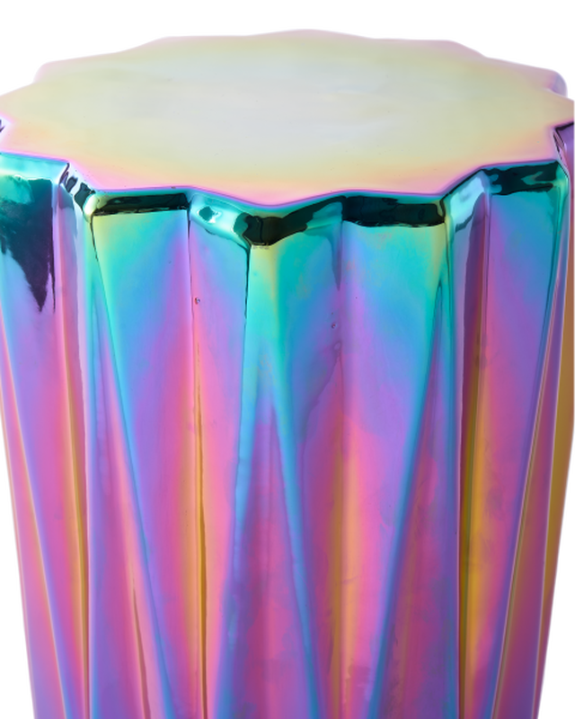 Pols Potten Oily Folds Bijzettafel Multi-colour