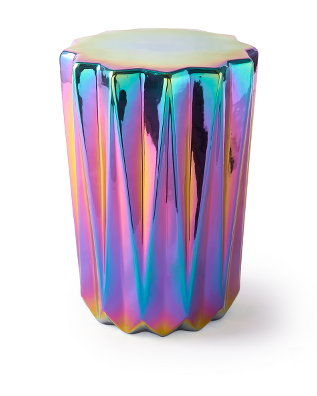 pols potten Oily Folds Bijzettafel Multi-colour