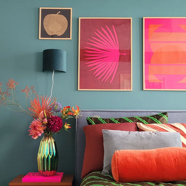 Pols Potten Oily Folds Vaas - M Multi-colour