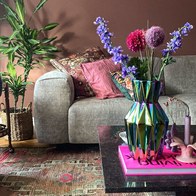 Pols Potten Oily Folds Vaas - S Multi-colour