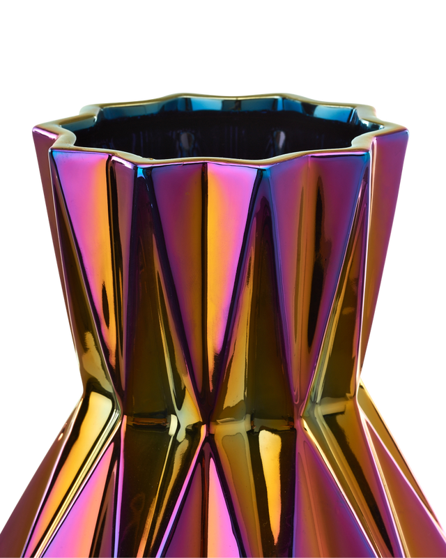 Pols Potten Oily Folds Vaas - S Multi-colour