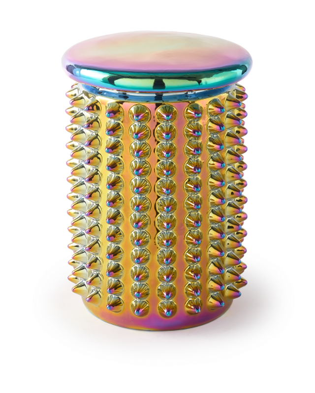 pols potten Oily Spike Bijzettafel Multi-colour