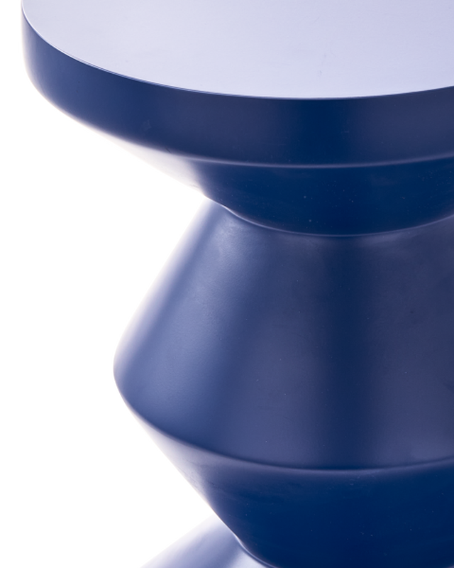 Pols Potten Outdoor Zig Zag Kruk Dark Blue