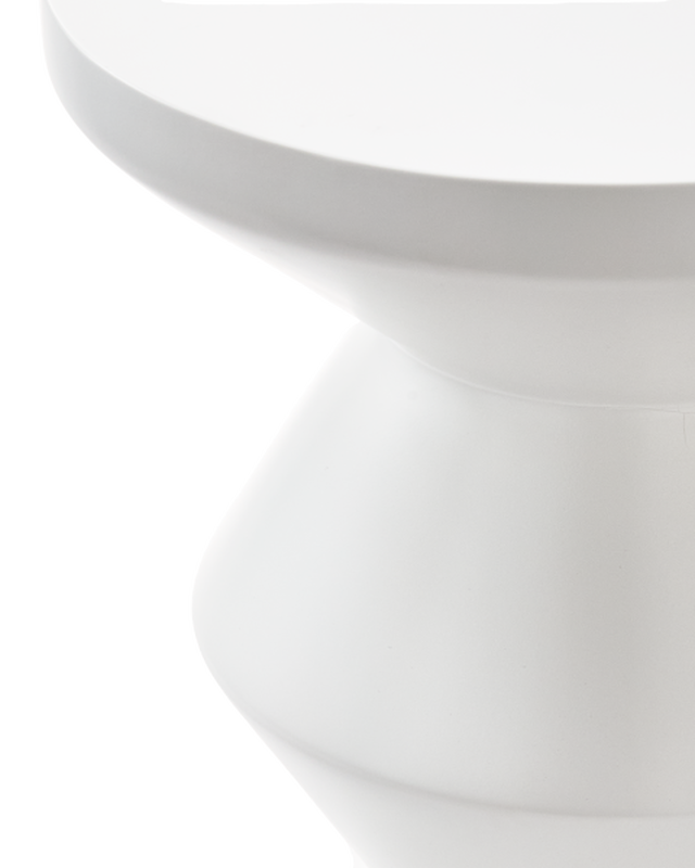 Pols Potten Outdoor Zig Zag Kruk White